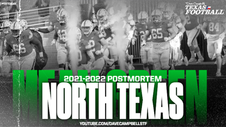 2021 College Football Postmortems: North Texas Mean Green