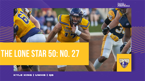The Lone Star 50: No. 27 Kyle King holds key to another Mary Hardin-Baylor title