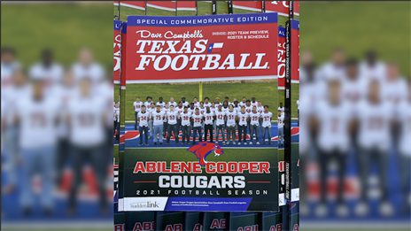 Suddenlink Commemorative Edition of Dave Campbell's Texas Football Magazine: Abilene Cooper