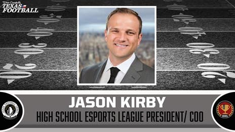 TexasFootball.com Interview: High School ESports League President/COO Jason Kirby