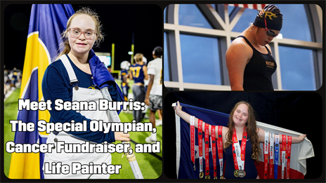 Meet Seana Burris: The Special Olympian, Cancer Fundraiser, and Life Painter