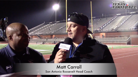 DCTF Interview: San Antonio Roosevelt head coach Matt Carroll