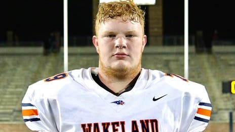 Frisco Wakeland 2023 OT Connor Stroh is a Fearsome Blocker