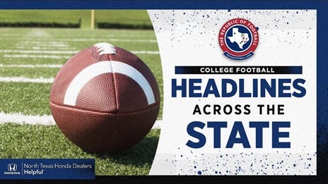 CFB Headlines Across the State: Three Texas Teams in AP Poll & Injuries Affect Texas and UTEP