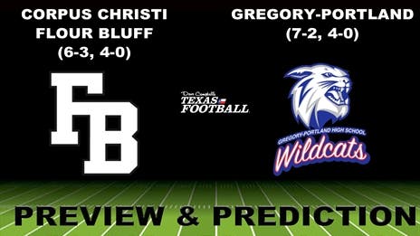 Preview & Prediction: Corpus Christi Flour Bluff (6-3, 4-0) at Gregory-Portland (7-2, 4-0)