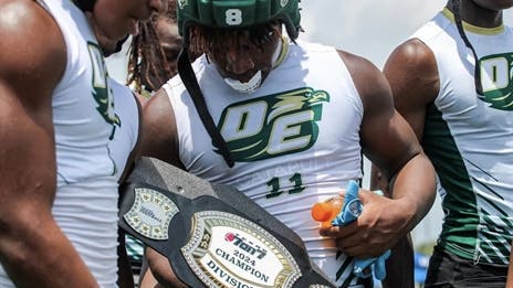 DeSoto train rolls on, steamrolls way to Division I State 7-on-7 title