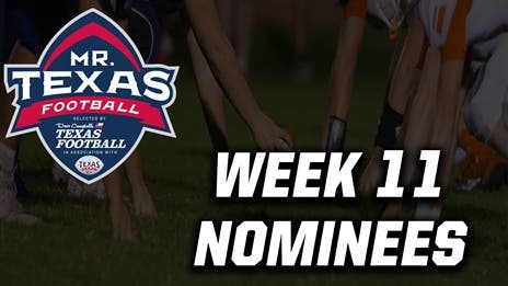 Mr. Texas Football Player of the Week nominations: Week 11