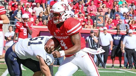 Houston gets a scare from Rice before the offense starts rolling in 45-27 win