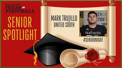 Senior Night: Laredo United South football star Mark Trujillo!