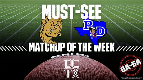 Week 4 Must-See Matchup of the Week: Amarillo (3-0) vs Amarillo Palo Duro (2-1)
