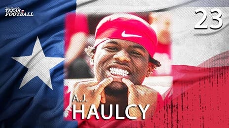 Lone Star 50: A.J. Haulcy - a.k.a. 'Mr. Give Me That' - is the face of Houston's defense