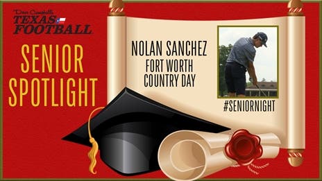 Senior Night: Fort Worth Country Day golf star Nolan Sanchez!