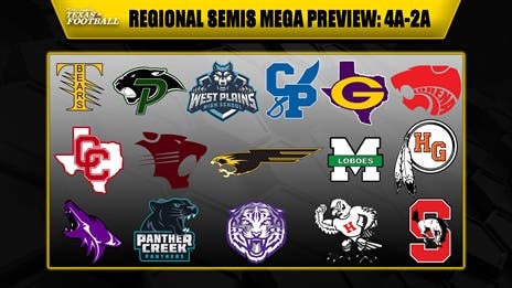 Regional Semifinals MEGA Preview: 4A-2A