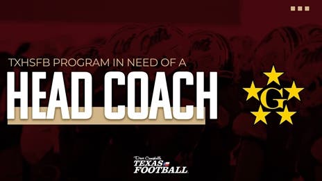 The Last TXHSFB Program Still Looking for a Head Coach