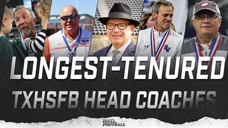 These are the Five Longest Tenured TXHSFB Head Coaches