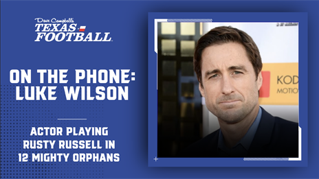 Big Guest Thursday: Actor Luke Wilson and Director Ty Roberts from 12 Mighty Orphans