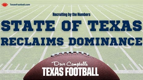 Recruiting by the Numbers: State of Texas Reclaims Dominance