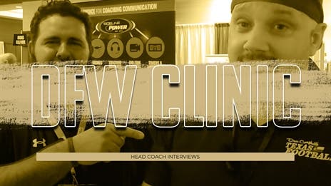 DFW Clinic Head Coach Interviews: Part I