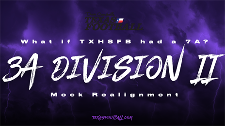 What if TXHSFB had 7A? Here's what 3A Division II might look like