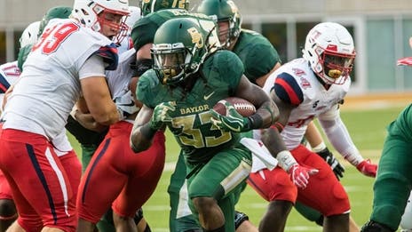 Baylor 55, ACU 27: Bears find offensive stride, running game dominates
