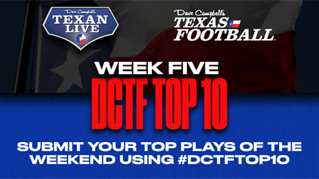 TOP 10: Texas High School Football Plays of the Week-- Week 5 Presented by Body Armor