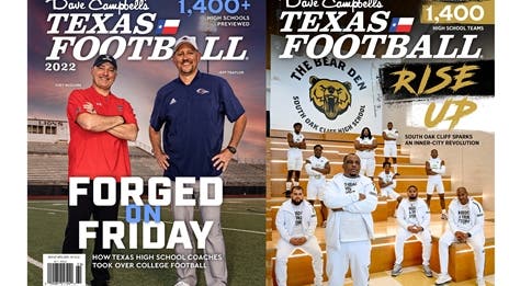 REVEALED — The 2022 Dave Campbell's Texas Football Cover