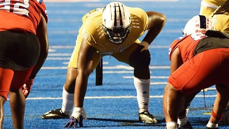 TCU OL Commit Narado Stoker In Action!