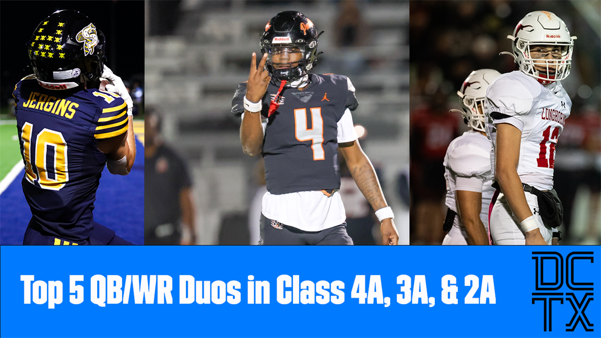 THROW IT UP: Top 5 QB/WR Duos For Class 4A, 3A and 2A in 2026