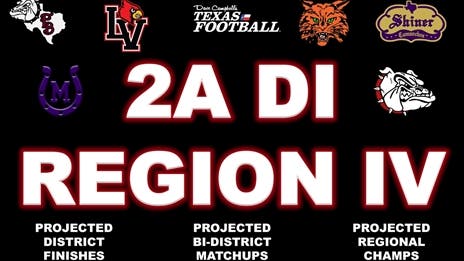 Stepp's 2024 Class 2A Division I Region IV Outlook: Projecting district finishes, bi-district matchups and regional champs!