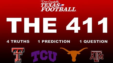 The 411: Texas A&M proves why its currently better than Texas; TCU, Texas Tech QB battles end