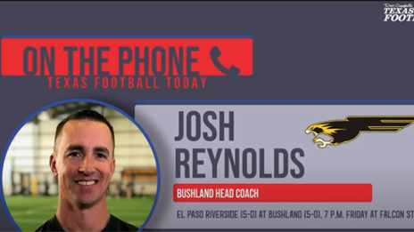 TexasFootball.com Interview: Bushland head coach Josh Reynolds