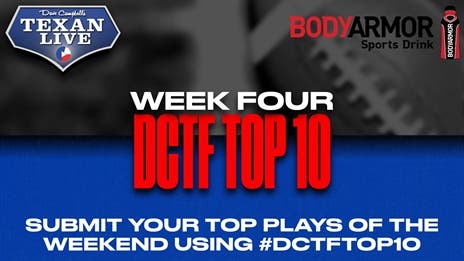 Top 10 Texas High School Football Plays of the Week presented by BODYARMOR: Week 4