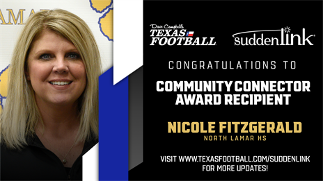 Dave Campbell's Community Connector Award Presentation Presented by Suddenlink: North Lamar HS
