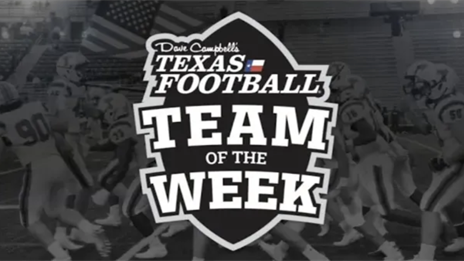 Week 6 TXHSFB Teams of the Week!