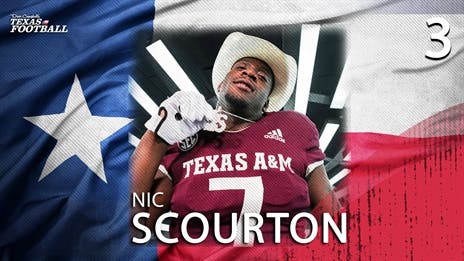 Lone Star 50: Texas A&M edge rusher Nic Scourton could be the state's best defender