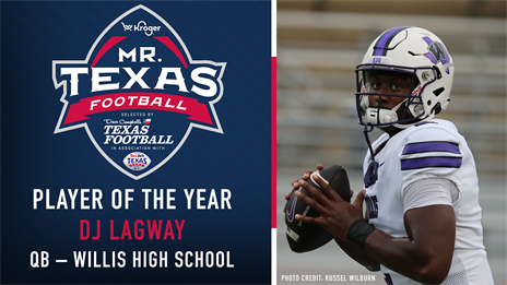 REVEALED: DJ Lagway Named 2023 Mr. Texas Football