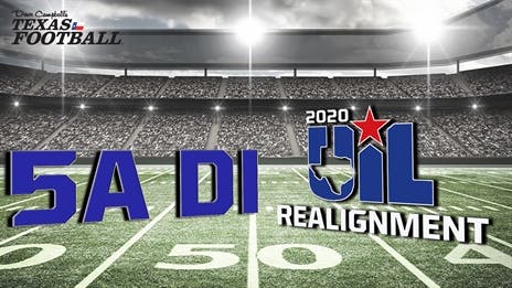 Realignment Rewind: Here's what each 5A Division I district will look like