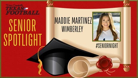 Senior Night: Wimberley volleyball and track athlete Maddie Martinez!