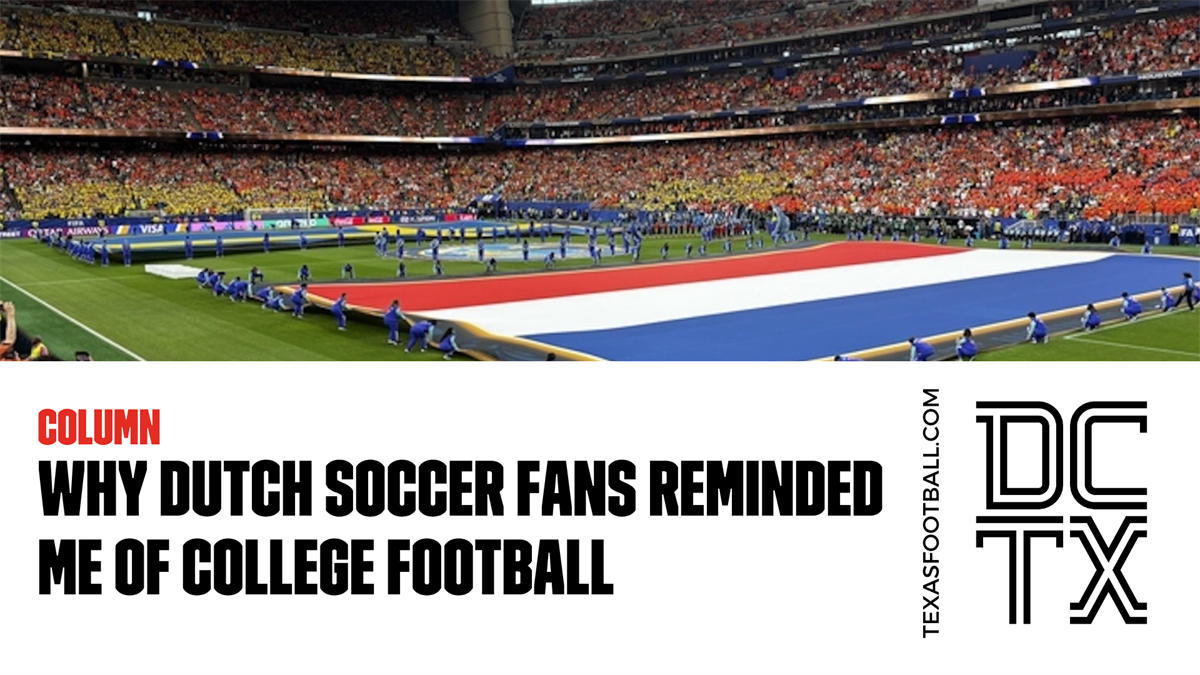 Why Dutch Soccer Fans Reminded Me of College Football