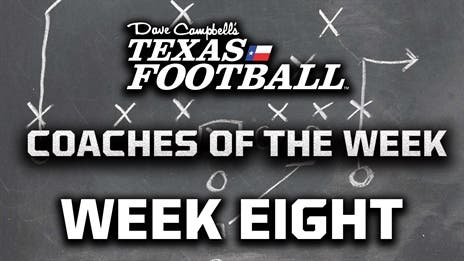 Week 8 TXHSFB Coaches of the Week!