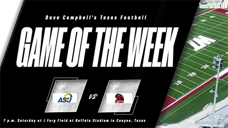 DCTF Game of the Week: Angelo State at West Texas A&M