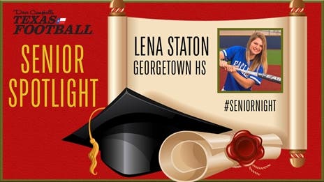 Senior Night: Georgetown softball captain Lena Staton!