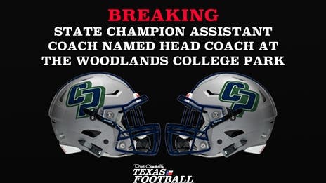 State Champion Assistant Coach Named Head Coach at The Woodlands College Park
