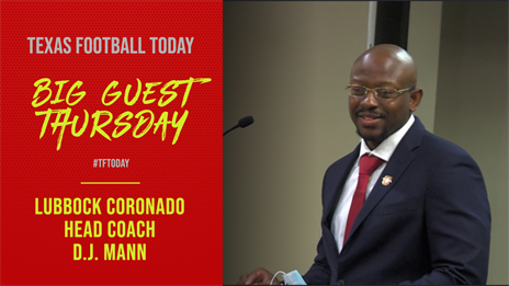 Big Guest Thursday: Lubbock Coronado head coach D.J. Mann