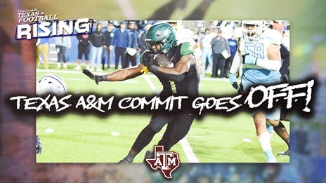 Texas A&M Commit Tiger Riden Rushes for 300 Yards & 4 TDs!