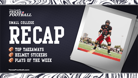 DCTF Small College Review: Three Texas teams advance in NCAA playoffs