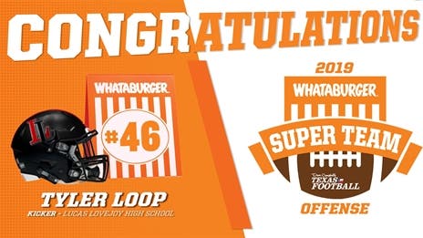 WATCH: Whataburger Super Team Presentation with Lovejoy K Tyler Loop