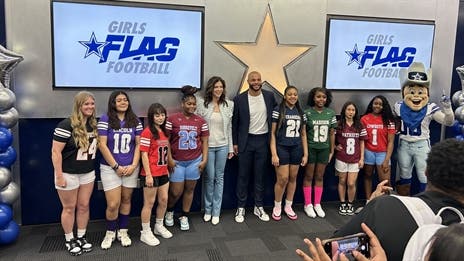 Dak Prescott Champions Girls’ Flag Football as Cowboys Launch High School League