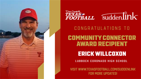 Dave Campbell's Community Connector Award Presentation Presented by Suddenlink: Lubbock Coronado