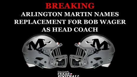 Arlington Martin names replacement for Bob Wager as head coach